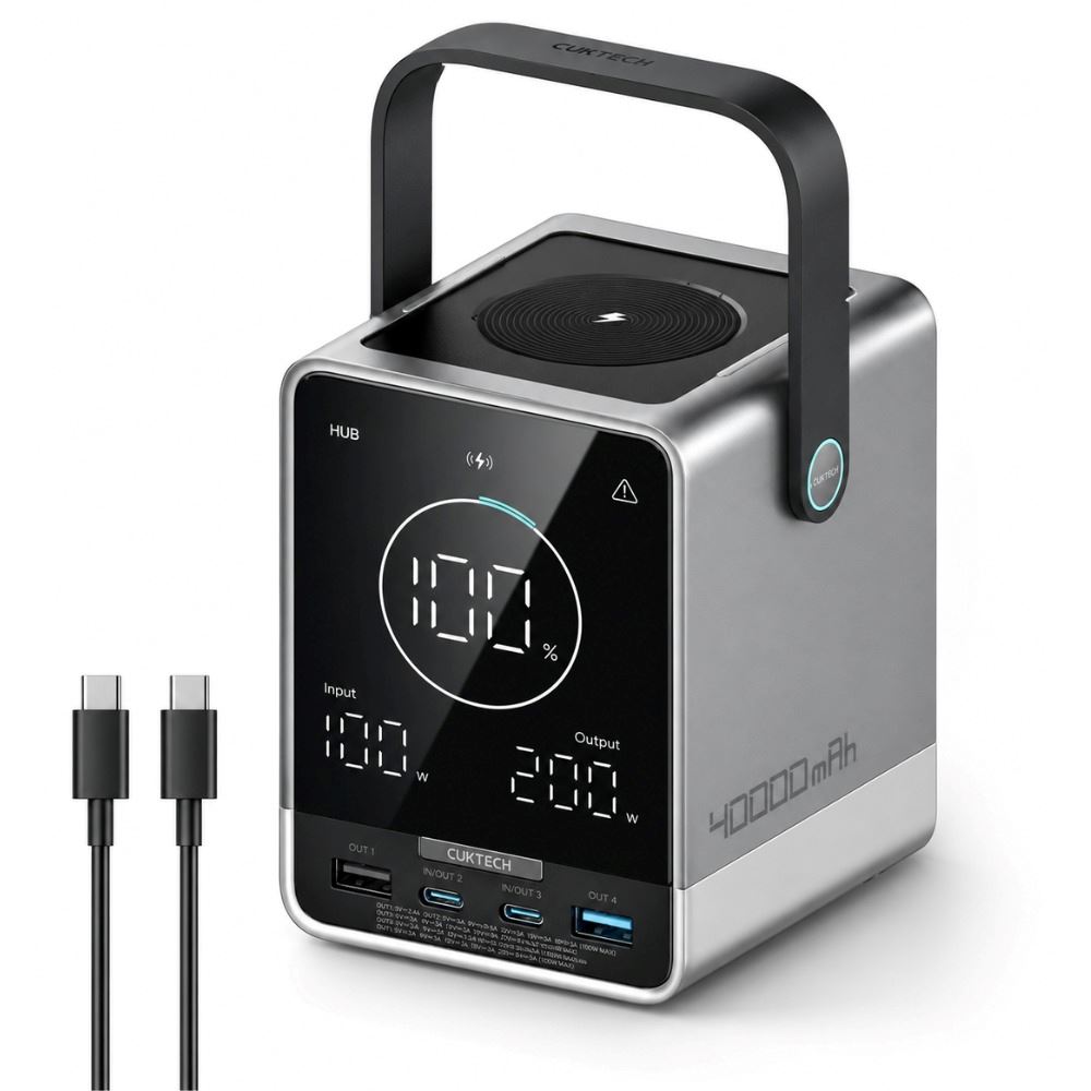 Power Bank Portátil 40000mah 300w Para Laptop Y Celular